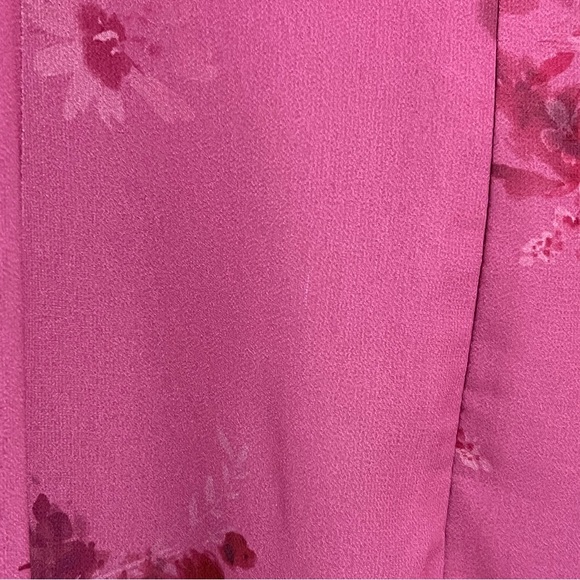 NWT Anthropologie BHLDN Elara Ruffle Chiffon Floral Maxi Dress - Picture 9 of 9